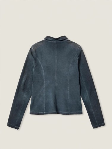 Damen blazer jersey anthrazit - damen,
